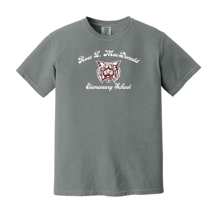 Rose L. MacDonald Elementary - Adult Heavyweight Tee (1717)