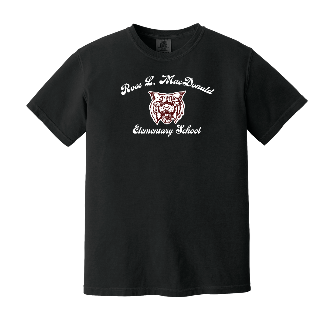Rose L. MacDonald Elementary - Adult Heavyweight Tee (1717)