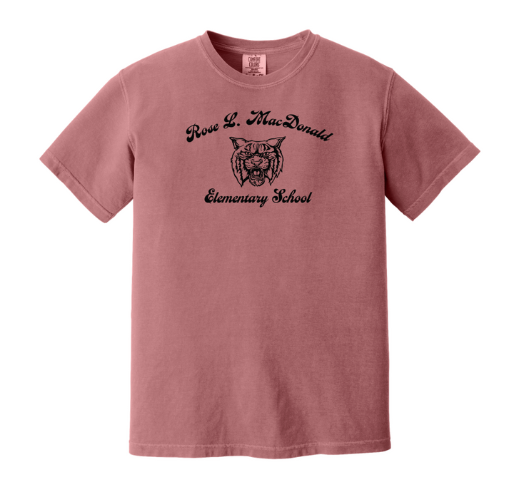 Rose L. MacDonald Elementary - Adult Heavyweight Tee (1717)