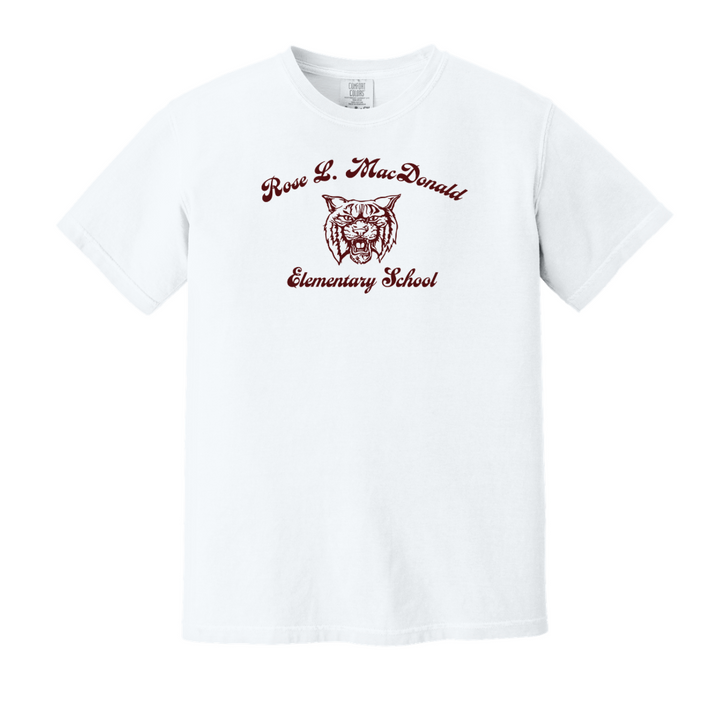 Rose L. MacDonald Elementary - Adult Heavyweight Tee (1717)