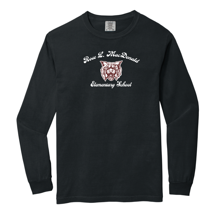 Camiseta de manga larga gruesa para adultos de la escuela primaria Rose L. MacDonald (6014)