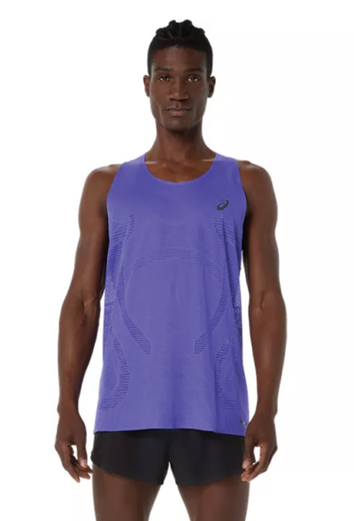 Camiseta sin mangas Asics Falmouth Road Race 2024 Metarun para hombre (2011C990-750) FRR01 (POS)