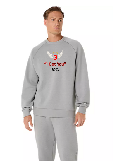 Visiting Dental Hygiene, Inc. FRR - Sudadera unisex de forro polar ASICS con cuello redondo, gris jaspeado (2031F469)