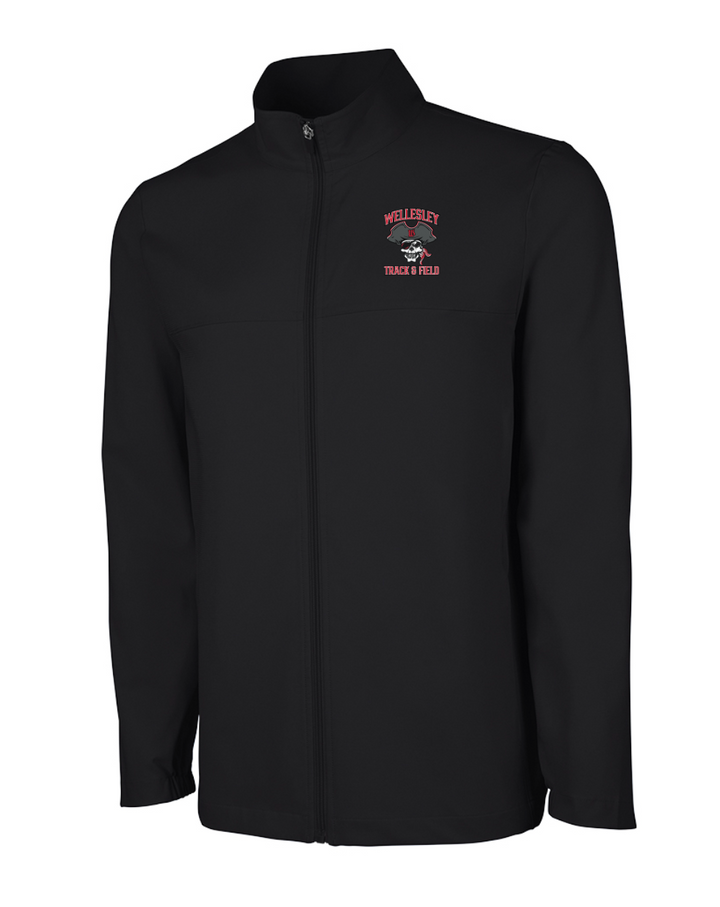 Parkway Running Club - Chaqueta elástica con cremallera completa Lexington para hombre de Charles River (9614)
