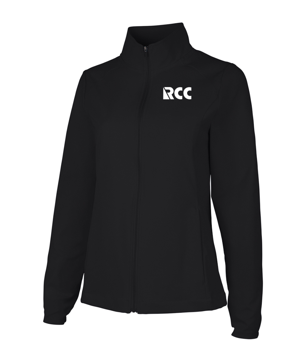 Suburban Striders - Chaqueta elástica con cremallera completa Lexington para mujer de Charles River (5614)