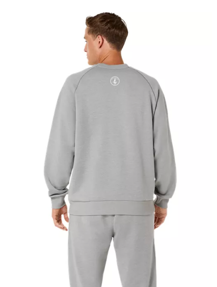 I Got You, Inc. FRR - ASICS Unisex Fleece Crewneck Sweatshirt Grey Heather (2031F469)