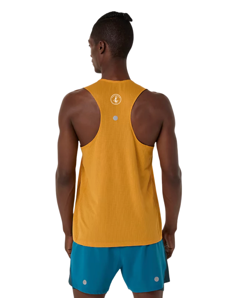 I Got You, Inc. FRR - ASICS Men's Road Singlet Yamabuki (2011D478)