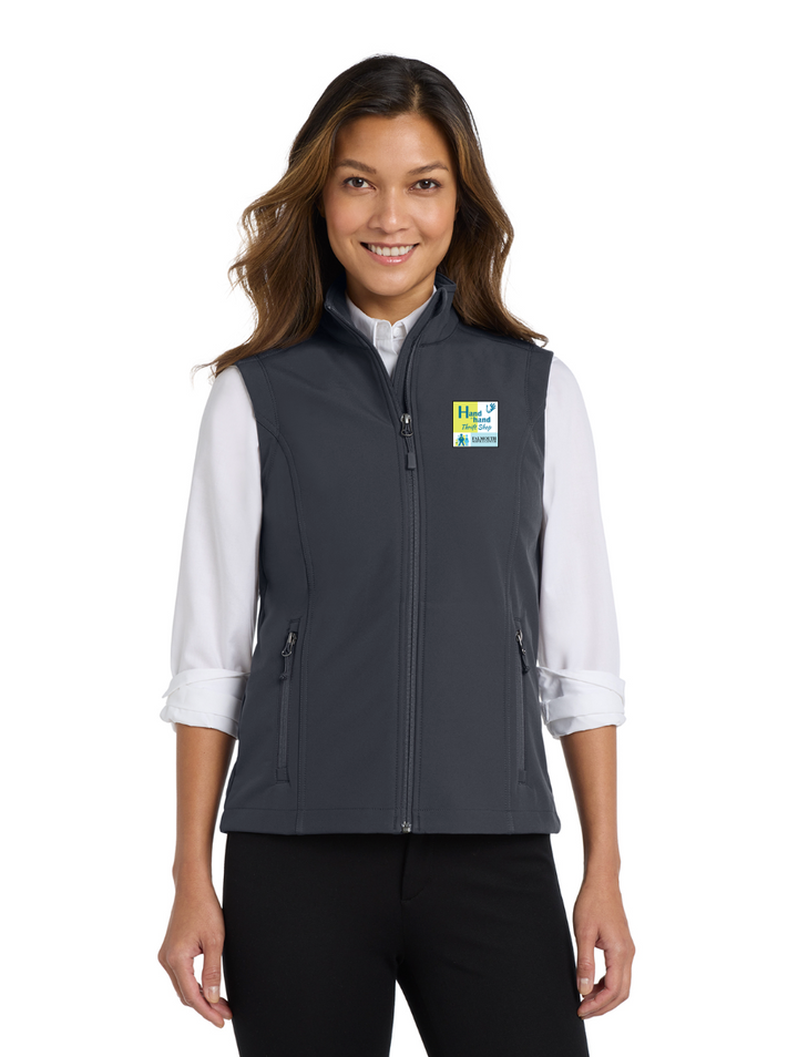 Falmouth Service Center - Women's Core Soft Shell Vest (L325)