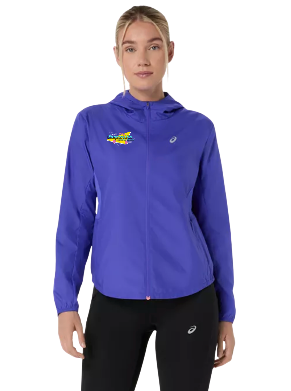 Chaqueta ASICS Silver para mujer Cobalt Burst (2012D148)