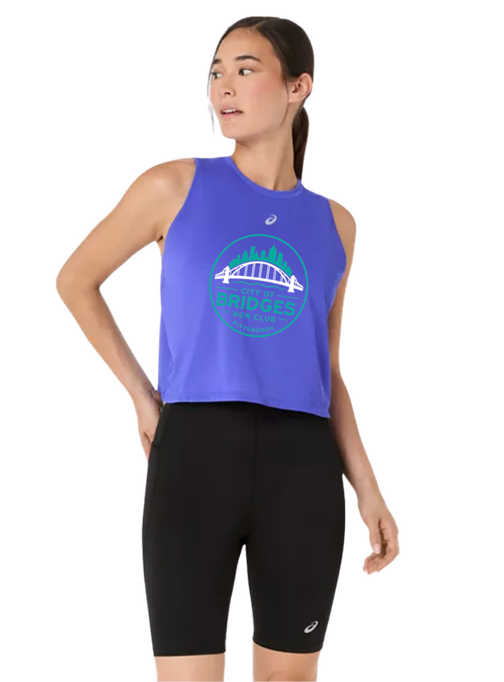 City of Bridges - ASICS Women's Road Crop Top (2012D368)