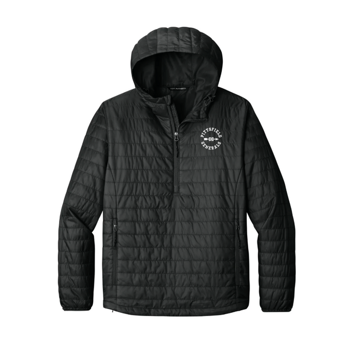 Pittsfield Cross Country - Adult Unisex Packable Puffy Anorak (J855)