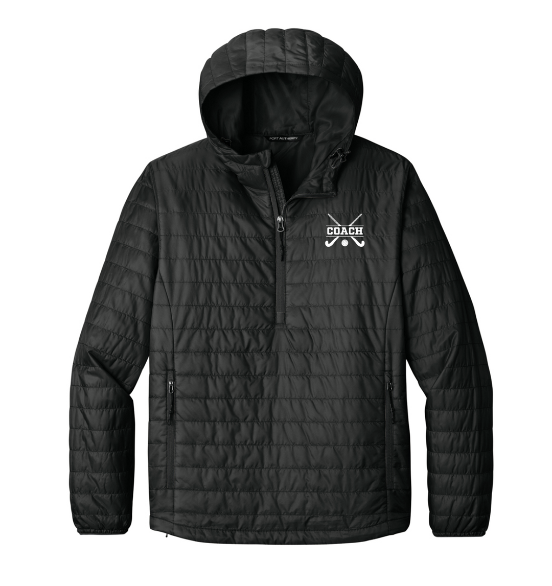 Warrior Field Hockey - COACH - Adult Unisex Packable Puffy Anorak (J855)
