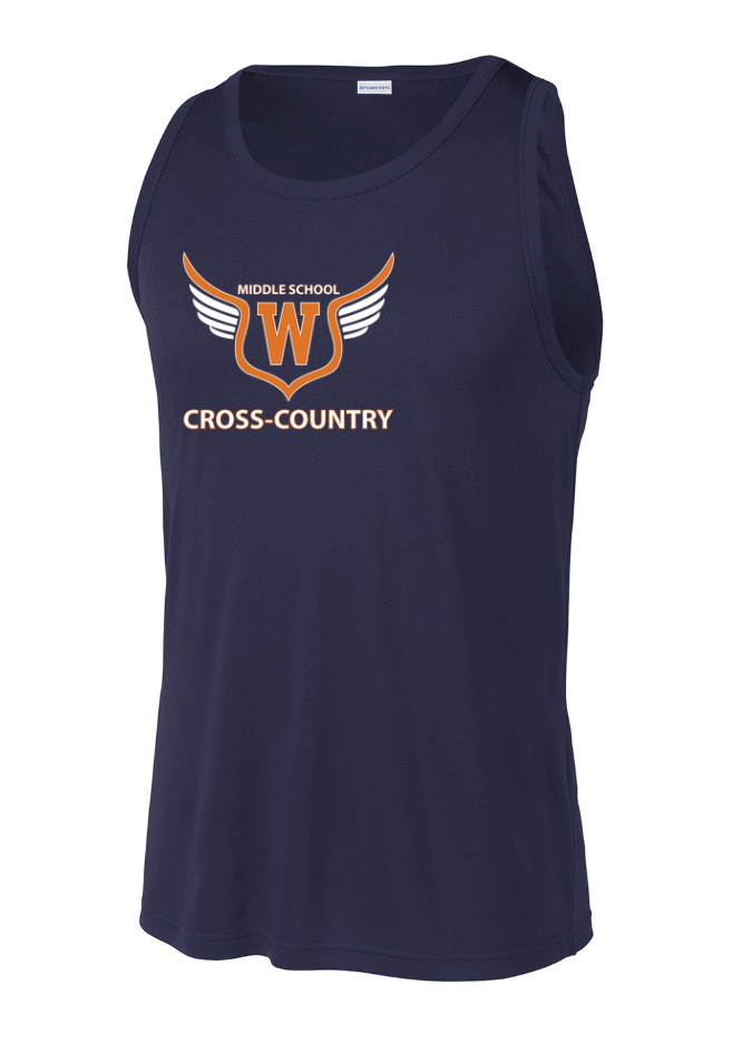 Walpole Middle School Cross Country - Men's Competitor Singlet (ST356)