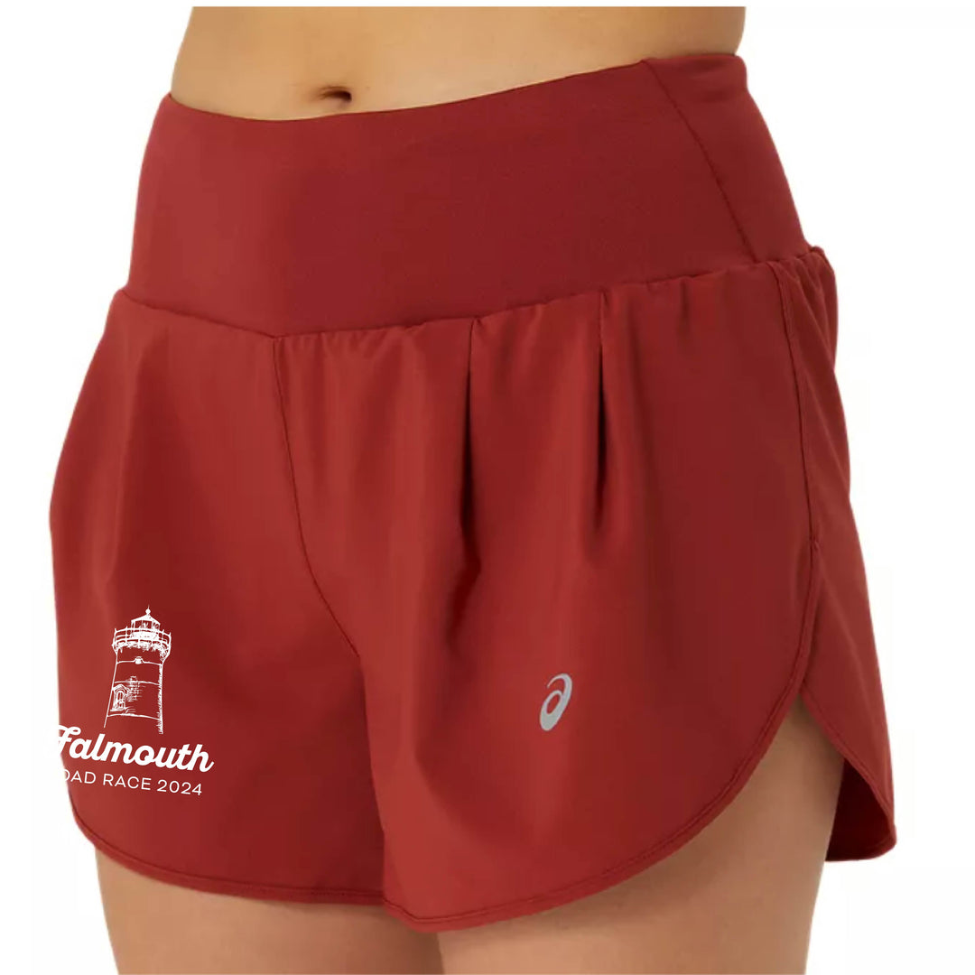 Asics Women's Falmouth Road Race 2024 Road 3.5" Short Deep Red (2012C965-600) FRR14 (POS)