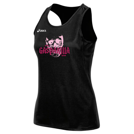 Gasparilla 2026 - Asics Women's Rival II Singlet Black (TF2934) (GAS-08)