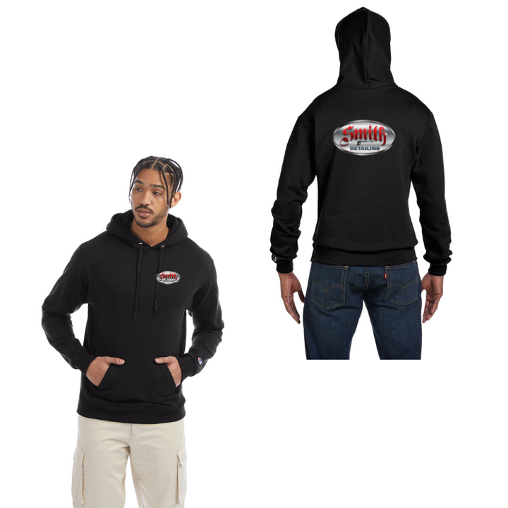 Sudadera con capucha y cuello redondo Champion Powerblend® para adultos de Smith Detailing (S700)