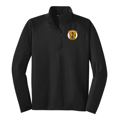Media Maratón Crim Halloween Hustle 2026 - Suéter con cremallera de 1/4 para hombre (ST850)