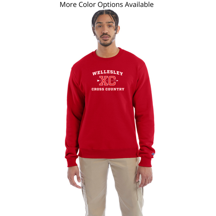 Sudadera con cuello redondo Wellesley Cross Country - Champion (S600)