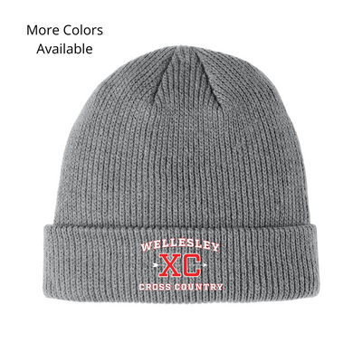 Wellesley Cross Country - Gorro de punto con puños cómodos (C977)