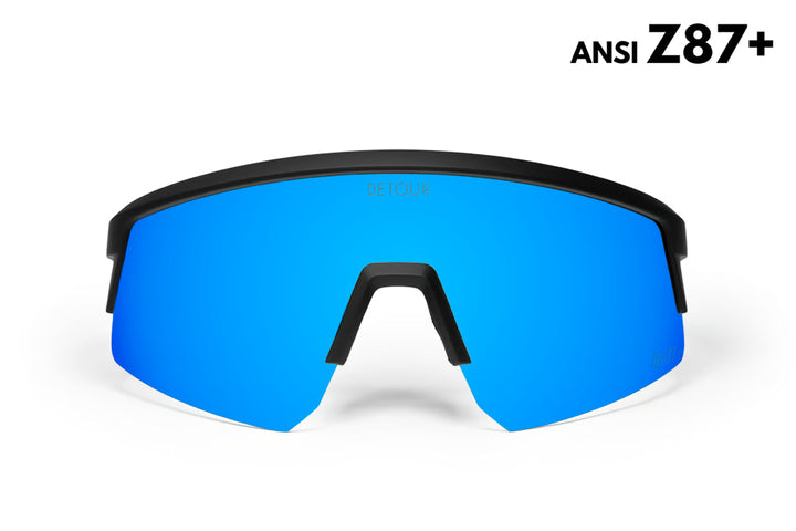 Surge - Matte Black - Electric Blue