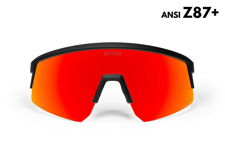 Surge - Matte Black - Red Sunset