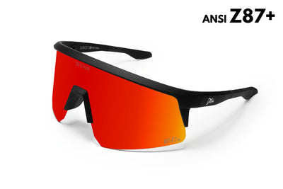 Surge - Matte Black - Red Sunset