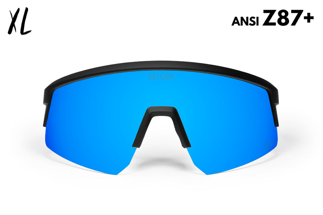 Surge XL - Matte Black - Electric Blue