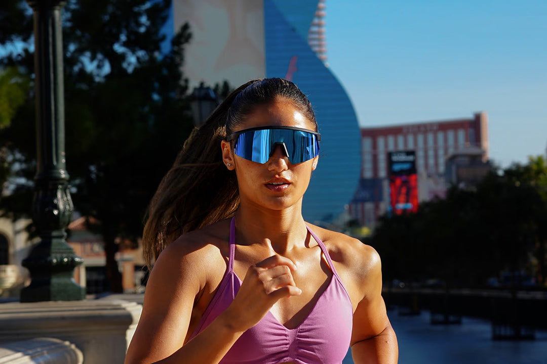 Surge Youth - Matte Black - Electric Blue