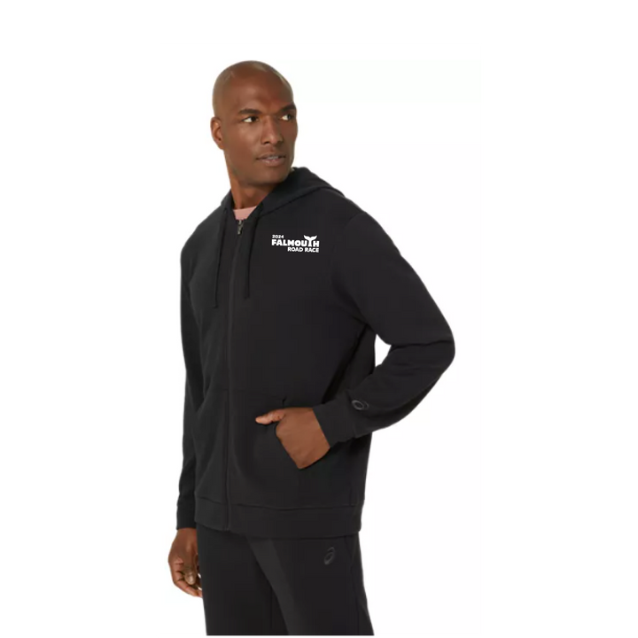 Sudadera con capucha y cremallera completa Falmouth Road Race 2024 de Asics para hombre (2031E476-001) FRR16 (POS) 