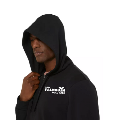 Sudadera con capucha y cremallera completa Falmouth Road Race 2024 de Asics para hombre (2031E476-001) FRR16 (POS) 