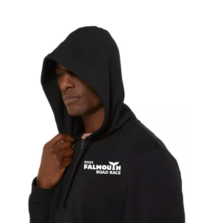 Sudadera con capucha y cremallera completa Falmouth Road Race 2024 de Asics para hombre (2031E476-001) FRR16 (POS) 