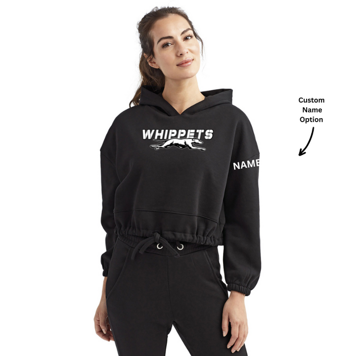 Sudadera con capucha recortada para mujer Attleboro Cross Country Maria (TD085)