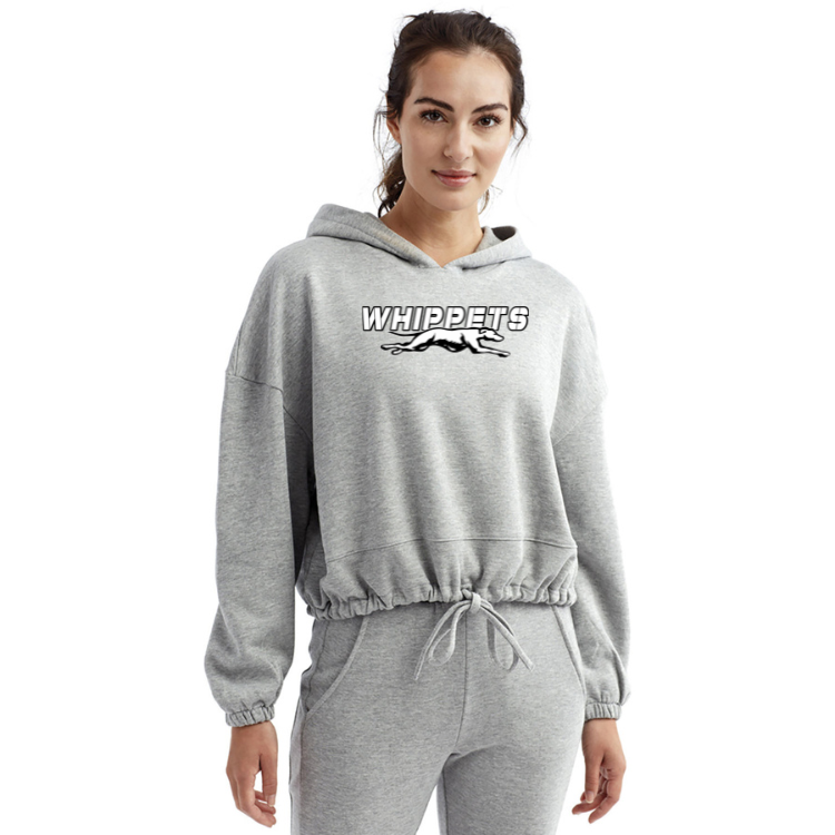 Sudadera con capucha recortada para mujer Attleboro Cross Country Maria (TD085)