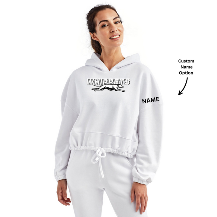 Sudadera con capucha recortada para mujer Attleboro Cross Country Maria (TD085)