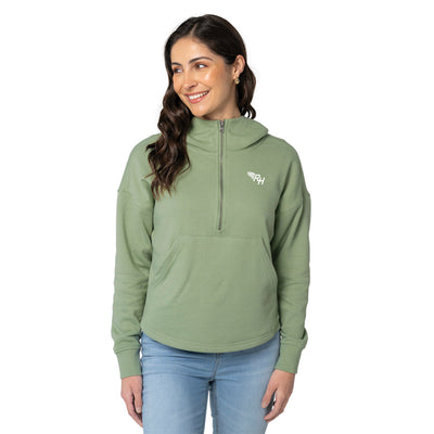 Charles River Women's Willow Scallop Hem Hoodie (5527, TRH-01)