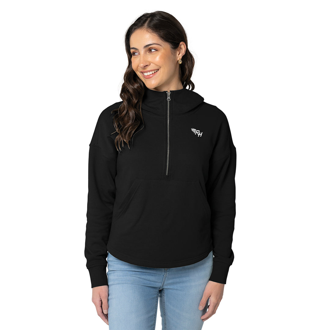 Charles River Women's Willow Scallop Hem Hoodie (5527, TRH-01)