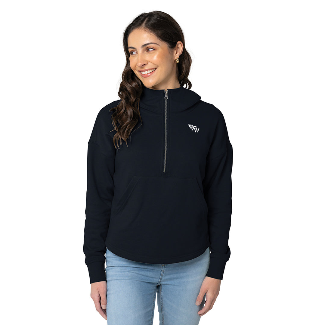 Charles River Women's Willow Scallop Hem Hoodie (5527, TRH-01)