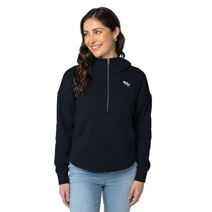 Charles River Women's Willow Scallop Hem Hoodie (5527, TRH-01)