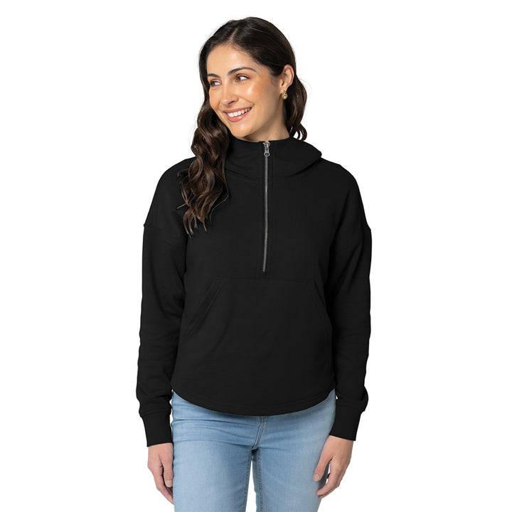Charles River Women's Willow Scallop Hem Hoodie (5527)