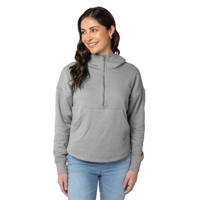 Charles River Women's Willow Scallop Hem Hoodie (5527)