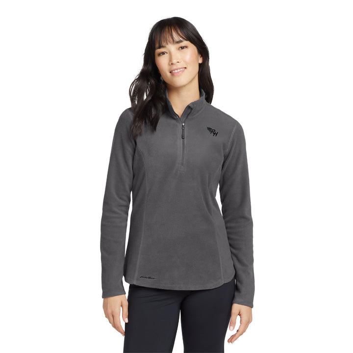Eddie Bauer® Women's 1/2-Zip Microfleece Jacket (EB227)