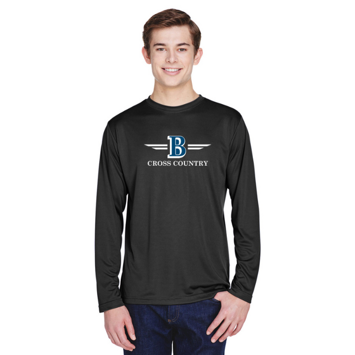 Bromfield Cross Country - Men's Performance Long Sleeve T-Shirt (TT11L)