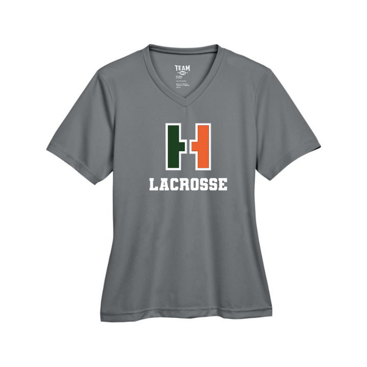 Camiseta de rendimiento para mujer de lacrosse femenino de Hopkinton (TT11W)