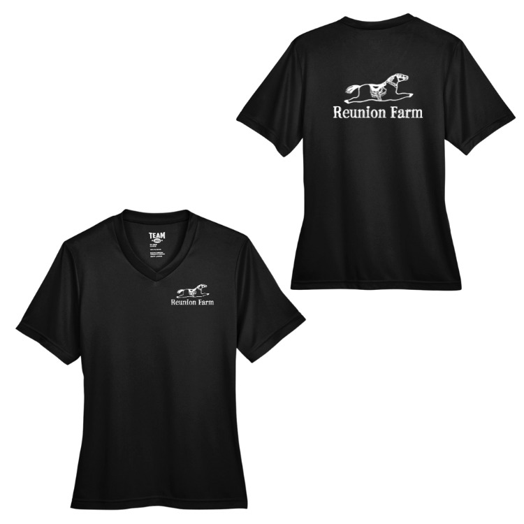 Reunion Farm - Camiseta de rendimiento para mujer (TT11W)