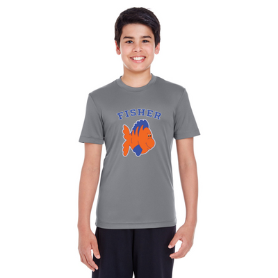 Fisher Elementary School - YOUTH Zone Performance T-Shirt (PC380Y)