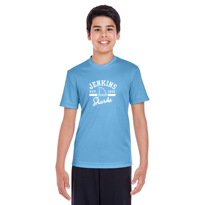 Camiseta de rendimiento juvenil de la escuela primaria Jenkins (PC380Y)