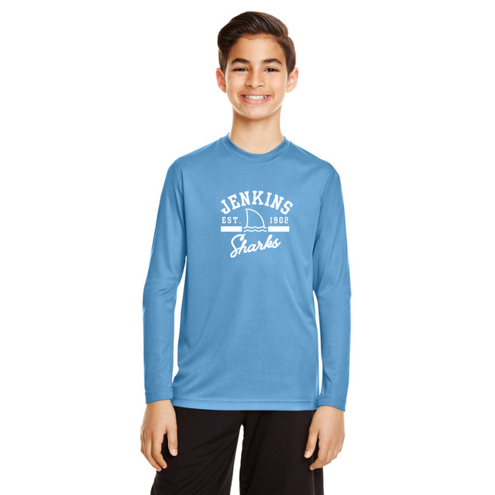 Jenkins Elementary - Youth Zone Performance Long Sleeve T-Shirt (TT11YL)