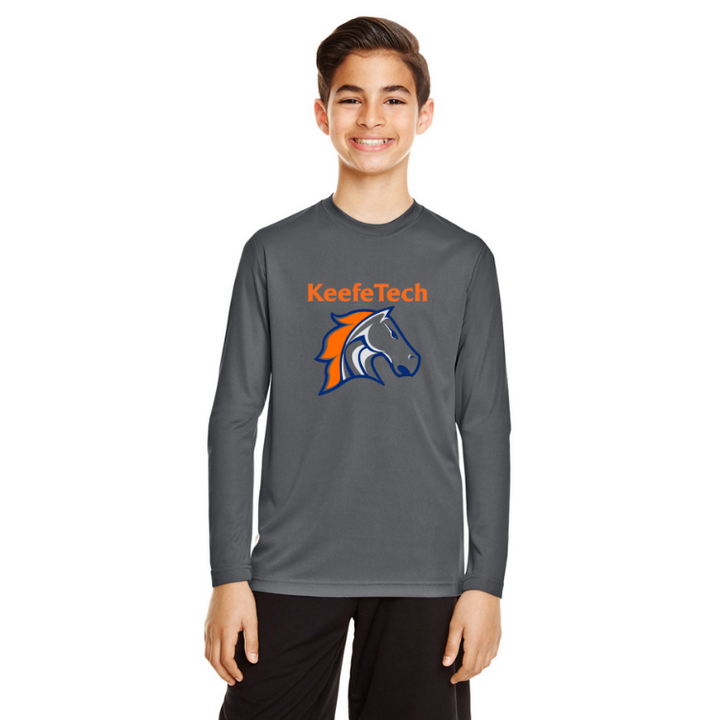 Keefe Tech - Youth Zone Performance Long Sleeve T-Shirt (TT11YL)