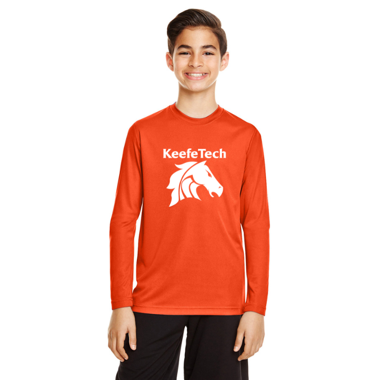 Keefe Tech - Youth Zone Performance Long Sleeve T-Shirt (TT11YL)