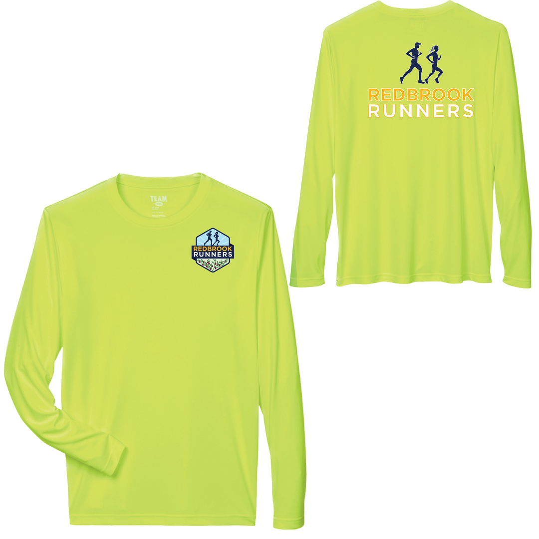 Redbrook Runner's Team 365 Men's Zone Performance Long-Sleeve T-Shirt(TT11L)